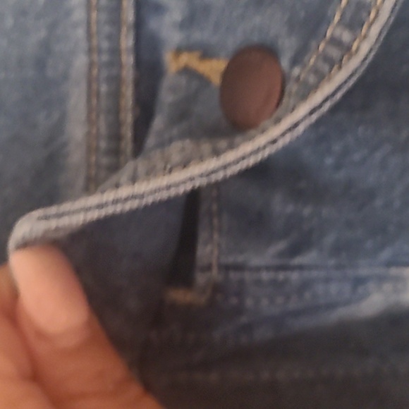 Universal Thread Women's Denim Long Maxi Dress SZ 16 - Picture 6 of 10